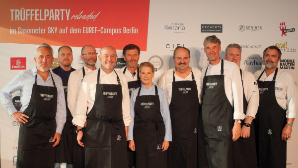 Gruppenbild der Köche