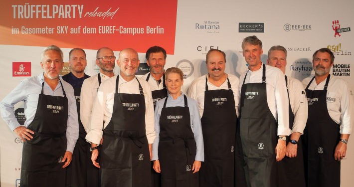 Gruppenbild der Köche