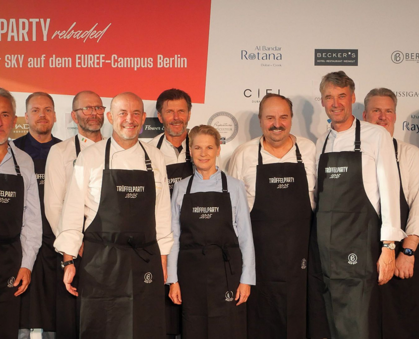 Gruppenbild der Köche