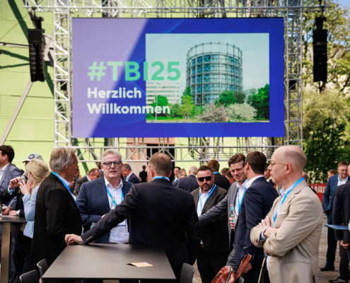 EUREF-Plaza EUREF-Campus beim Tag der Deutschen Bauindustrie 2025
