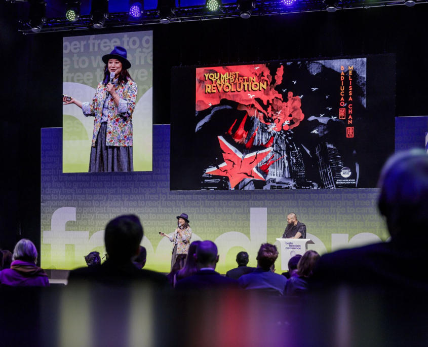 Berlin Freedom Conference im Gasometer