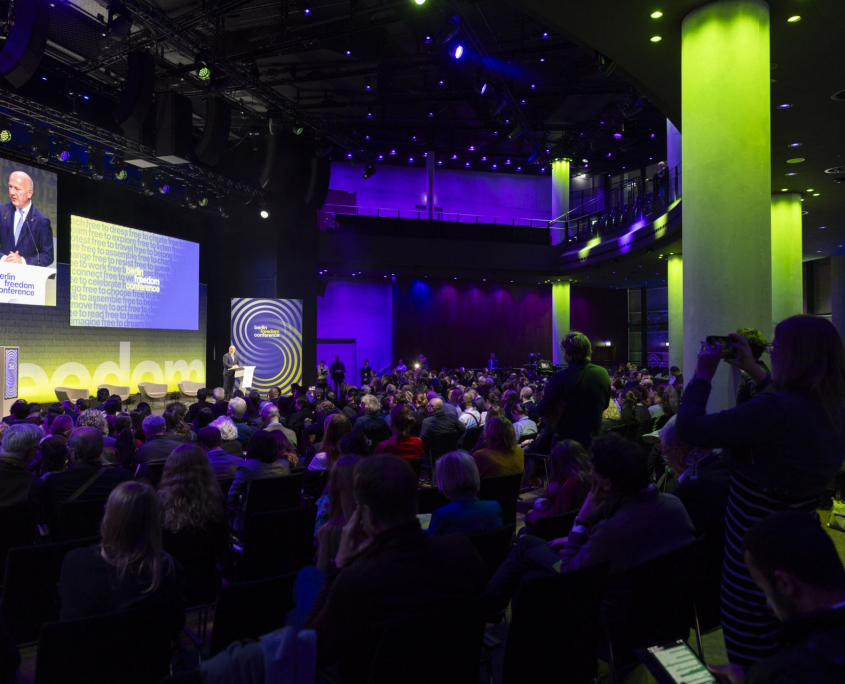 Berlin Freedom Conference im Gasometer